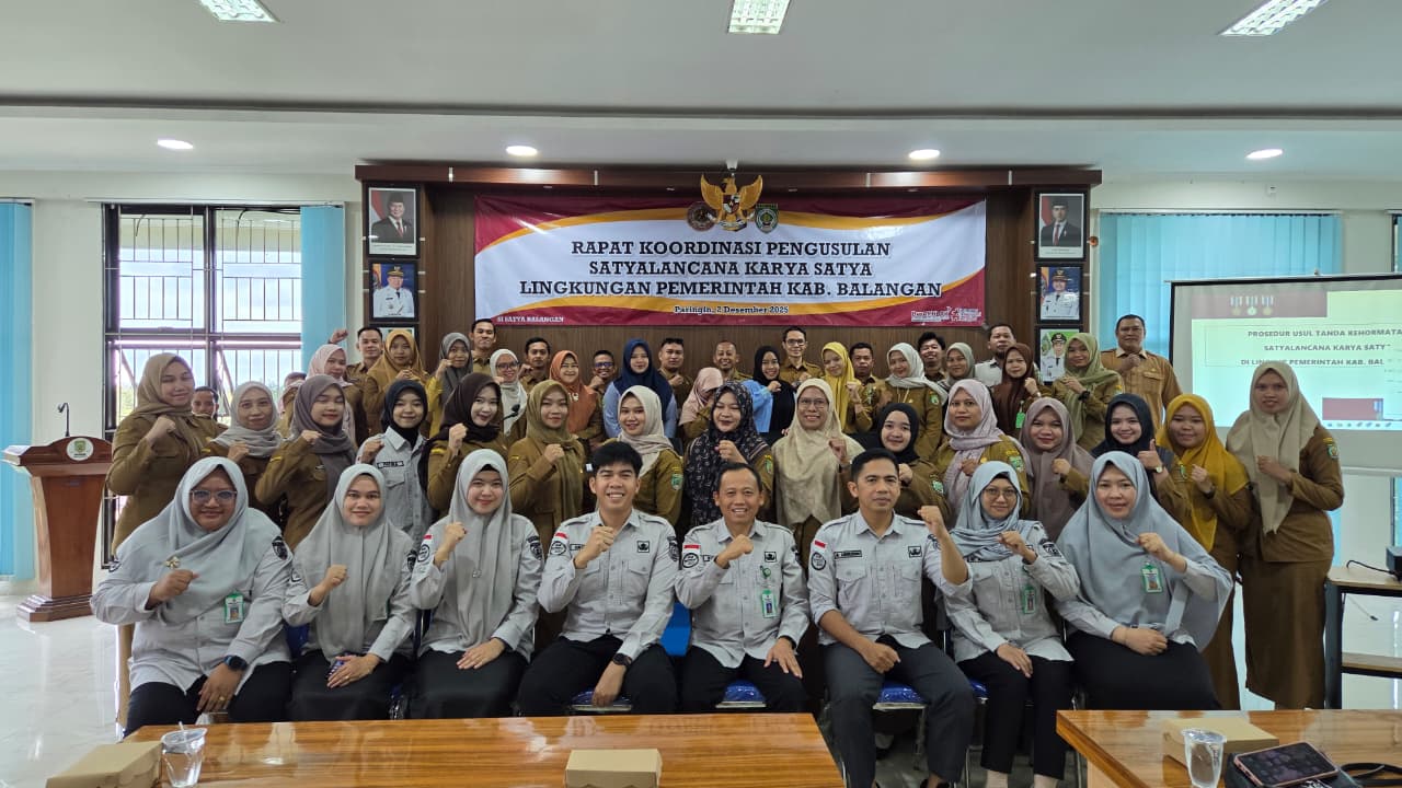 BKPSDM Balangan Hadirkan SI SATYA untuk Permudah Pengusulan Satyalancana Karya Satya