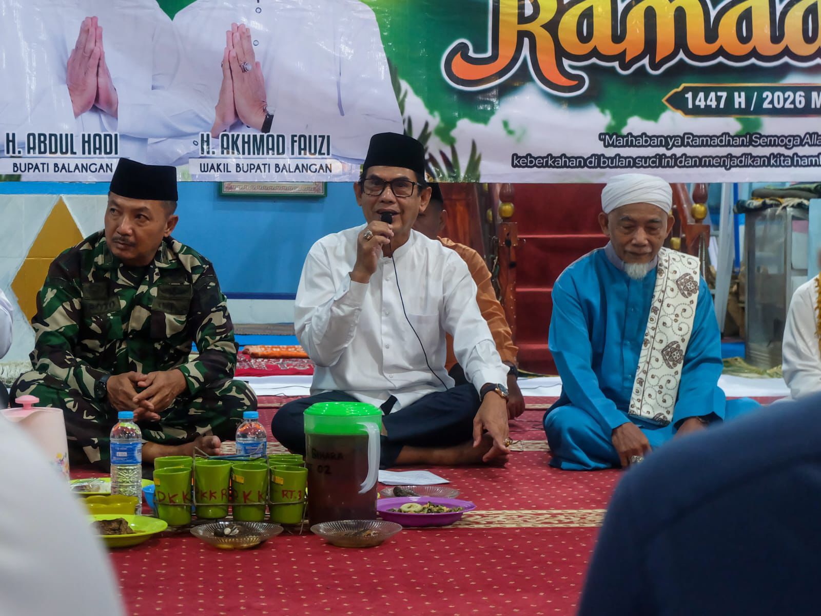 Safari Ramadan di Desa Bihara, Wabup Balangan Ajak Masyarakat Tingkatkan Kualitas Diri