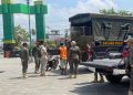 Satpol PP Balangan Tertibkan PKL dan Penyedia Mainan Anak di Kawasan Taman Sanggam