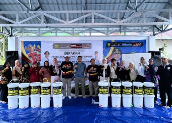 PTAM Bandarmasih Dorong Pemanfaatan Sampah Organik Melalui Pembagian Komposter