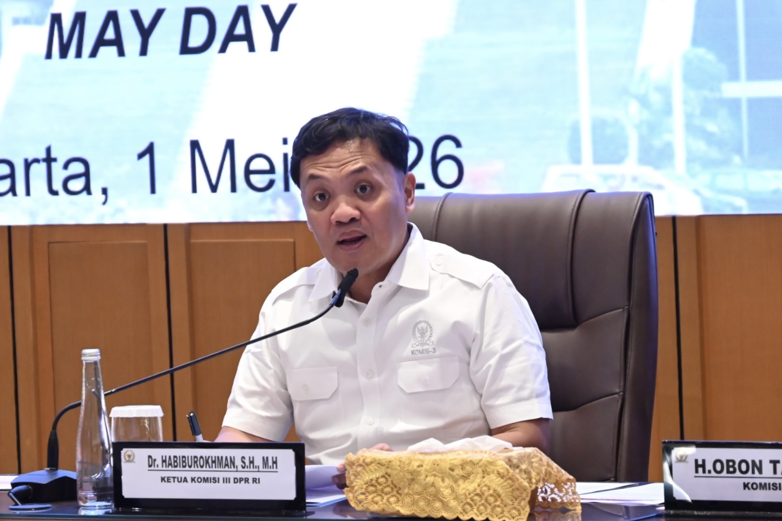 KUHP-KUHAP Baru Diklaim Perkuat Ruang Demokrasi, DPR Siap Dampingi Buruh dan Pejuang Agraria