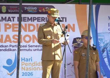 Upacara Hardiknas, Wali Kota Banjarmasin Ingatkan Bahaya Gangster di Kalangan Pelajar