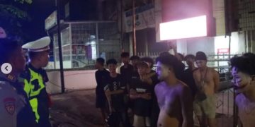 Dinilai Berpotensi Ganggu Ketertiban, Aksi Cosplay Tuyul di Tengah Jalan Dibubarkan Polresta Banjarmasin