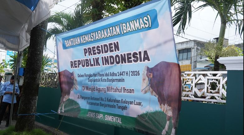 Pemko Banjarmasin Ajak Warga Gunakan Kemasan Ramah Lingkungan Saat Pembagian Daging Kurban
