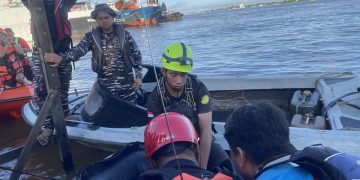 Tim SAR Temukan ABK Jatuh di Perairan Trisakti dalam Kondisi Meninggal Dunia