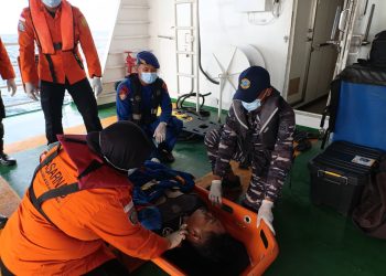 ABK Pingsan Saat Berlayar di Perairan Tanjung Selatan, SAR Banjarmasin Bergerak Cepat
