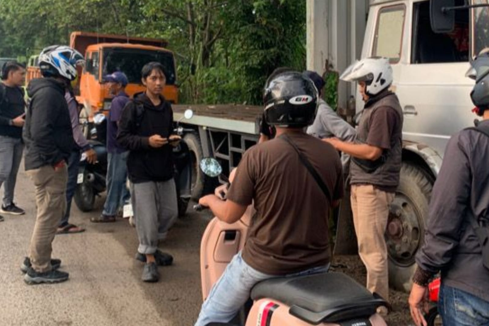 Polisi Amankan Pelaku Pungli Sopir Angkutan di Dua SPBU Banjarmasin