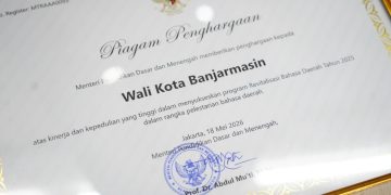 Bahasa Banjar Terus Dilestarikan, Banjarmasin Terima Penghargaan dari Kemendikdasmen
