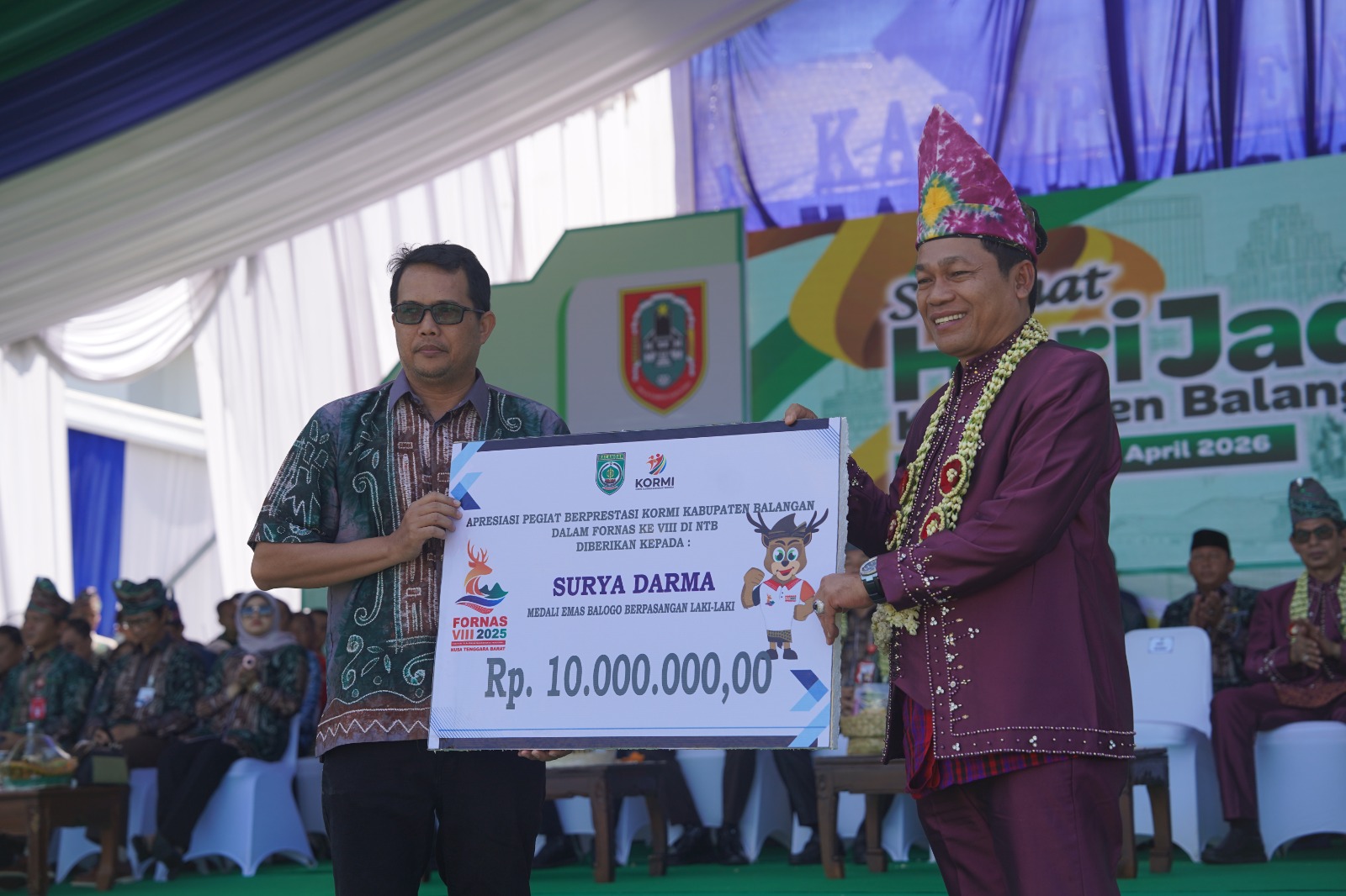 Hari Jadi ke-23, Bupati Balangan Tegaskan Komitmen Tingkatkan Pelayanan Publik