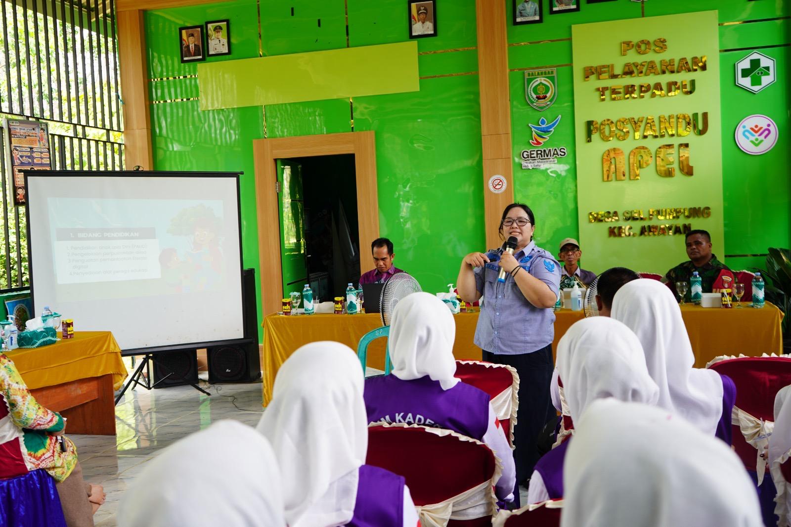 Posyandu Apel Sei Pumpung Dapat Pembinaan Jelang Lomba Tingkat Provinsi