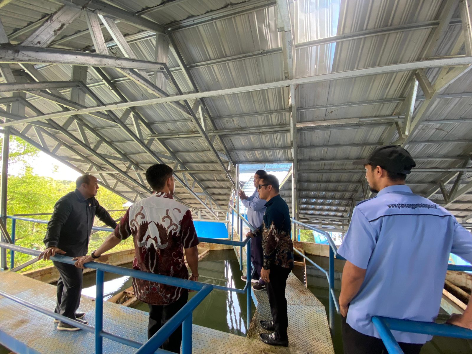 Komisi III DPRD Balangan Sidak IPA Gunung Pandau Terkait Gangguan Distribusi Air Bersih
