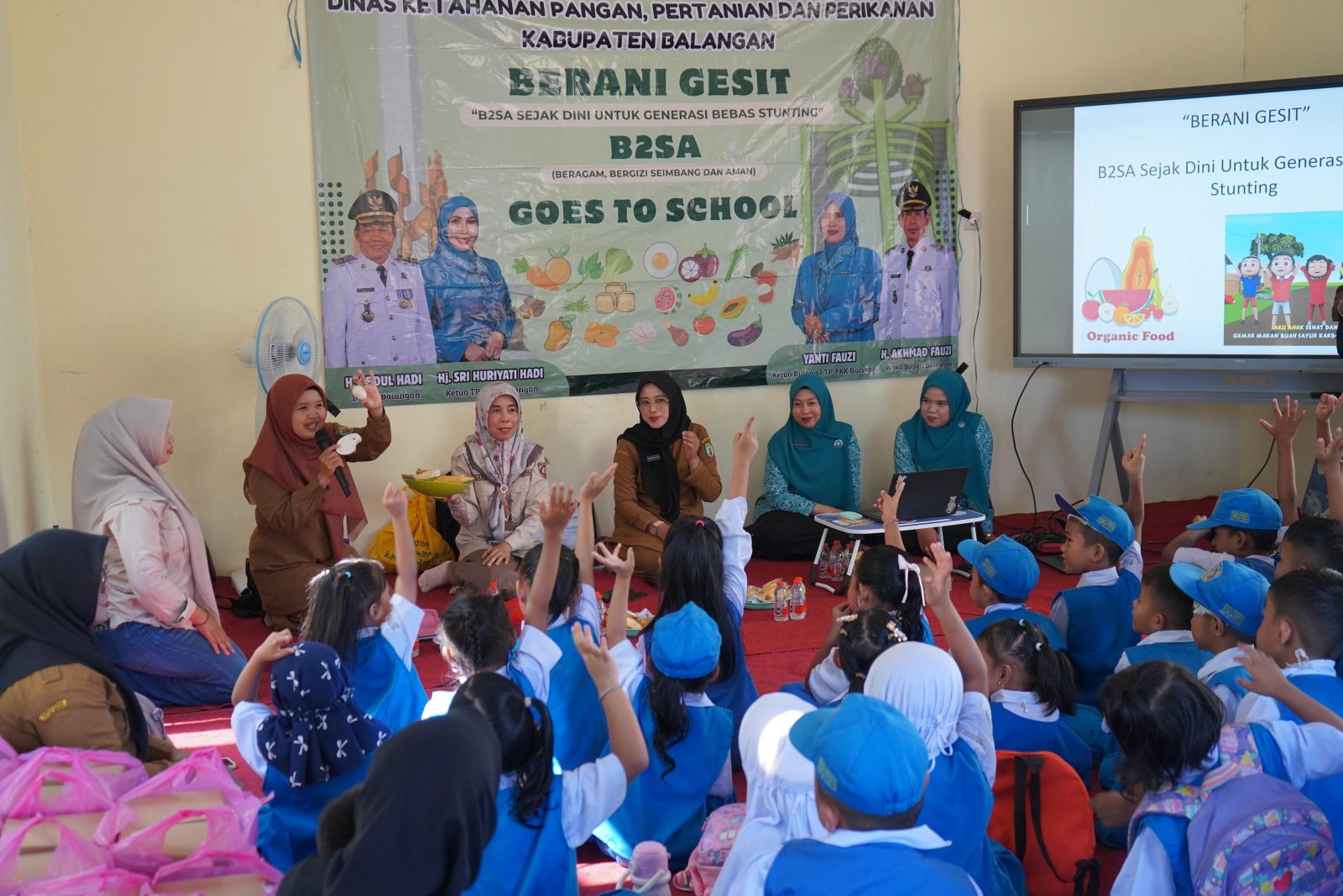 DKP3 Balangan Gencarkan Edukasi B2SA Sejak Dini untuk Cegah Stunting