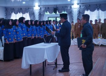Bupati Balangan Dorong PNS Baru Jadi Penggerak Inovasi Pembangunan Daerah