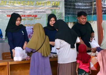 Pasar Murah di Kusambi Hilir Disambut Antusias Warga