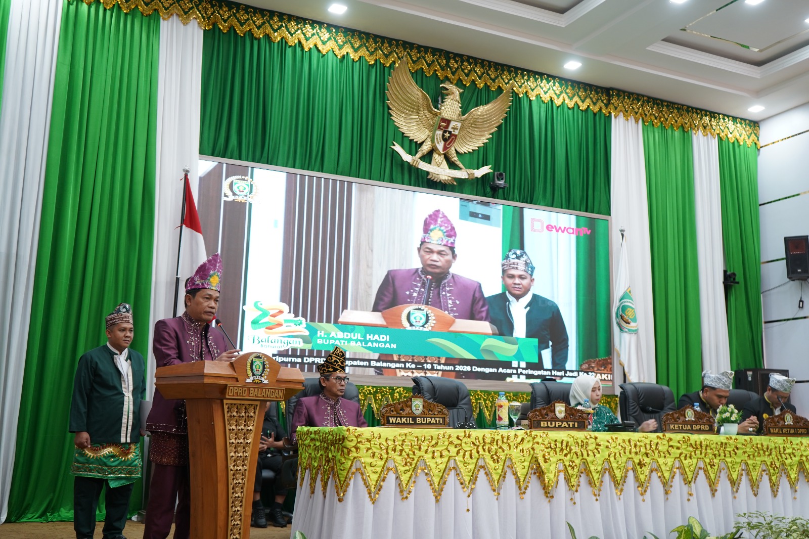 Bupati Balangan Ajak Semua Pihak Terlibat Aktif dalam Pembangunan Daerah