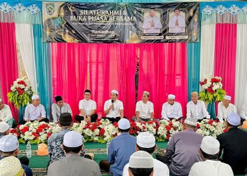 Bupati Balangan Pererat Silaturahmi dengan Warga Lok Batu Lewat Buka Puasa Bersama