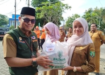 BPBD Balangan Dukung Penyaluran Paket Ramadan Bahagia dari Baznas