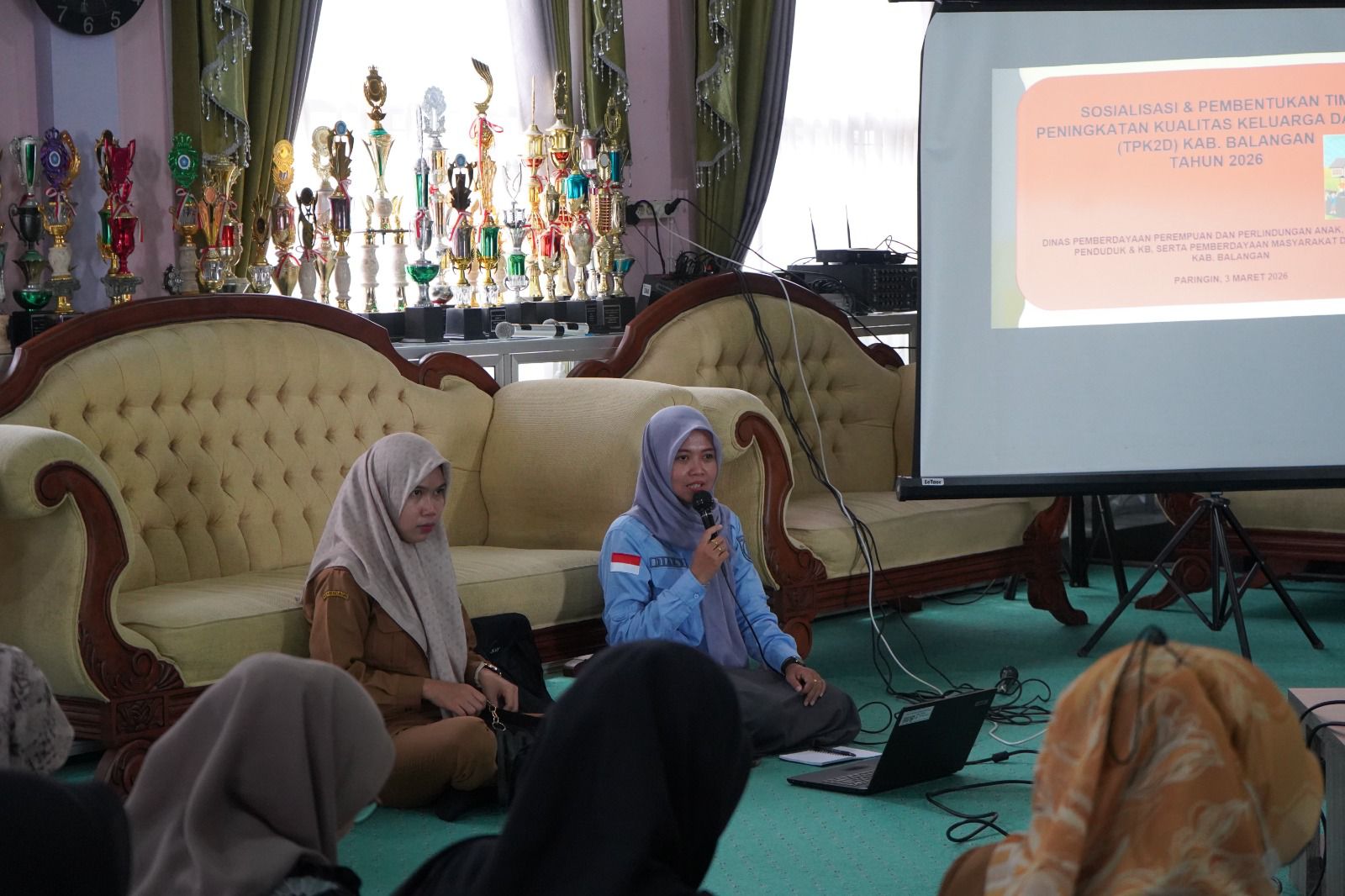 Pemkab Balangan Bentuk TPK2D, Desa Mantuyan Jadi Fokus Pembinaan Penilaian 2027