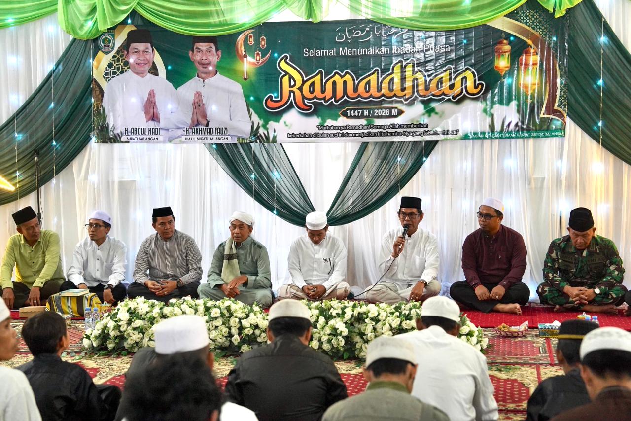Safari Ramadan di Desa Dahai, Pemkab Balangan Serap Aspirasi Masyarakat