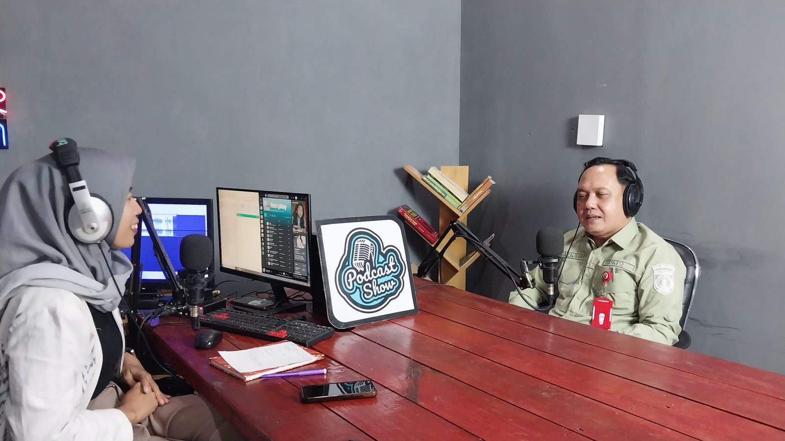 DKP3 Balangan Manfaatkan Siaran Radio untuk Sosialisasi Program Pertanian