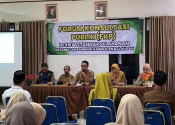 Kecamatan Paringin Evaluasi Standar Pelayanan, Libatkan Masyarakat Lewat Forum Konsultasi Publik