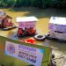 BASARUAN IV Gaungkan Aksi Nyata Jaga Sungai Balangan, Ratusan Bibit Pohon Ditanam hingga Sampah Dipilah