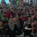 Ratusan Warga Banjarmasin Rayakan Kemenangan Timnas Indonesia atas Mozambique
