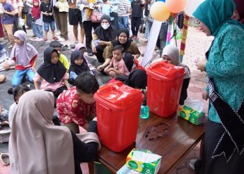 Bunda PAUD Banjarmasin Perkuat Literasi dan Kesehatan Anak Lewat Kegiatan Edukatif