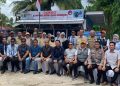 Telawang Matangkan Persiapan Hadapi Penilaian Kampung Bebas Narkoba Tingkat Polda Kalsel