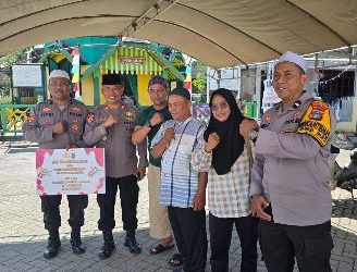 Polsek Banjarmasin Utara Pererat Silaturahmi Melalui Dukungan Haul Datu Surgi Mufti