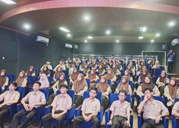 Puluhan Siswa MAN 4 Banjar Belajar Literasi Lewat Kunjungan ke Perpustakaan Palnam