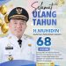 Dispersip Kalsel Ucapkan Selamat Ulang Tahun ke-68 Gubernur H. Muhidin