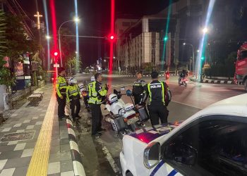 Patroli Hingga Dini Hari, Polisi Tindak Pelaku Balap Liar di Sejumlah Titik Kota