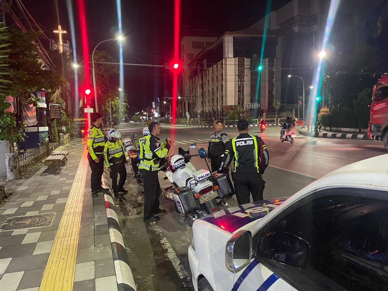 Patroli Hingga Dini Hari, Polisi Tindak Pelaku Balap Liar di Sejumlah Titik Kota