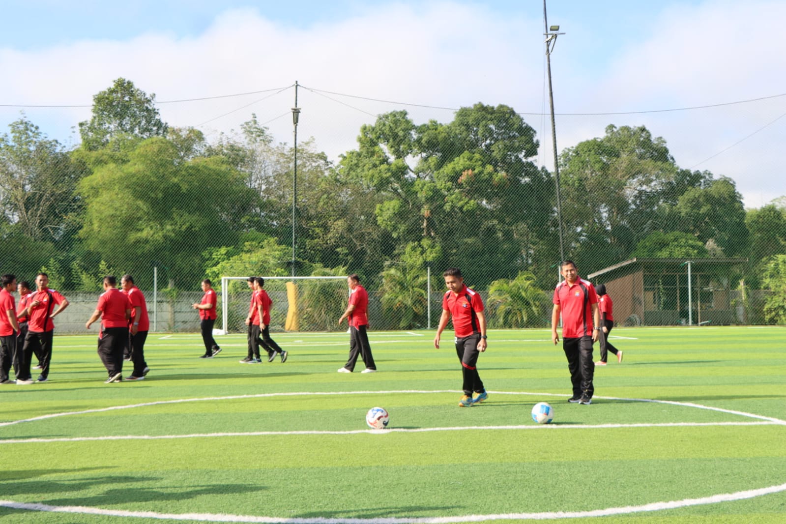 Bhayangkara ke-80, Polres HST Gelar Turnamen Mini Soccer Penuh Sportivitas