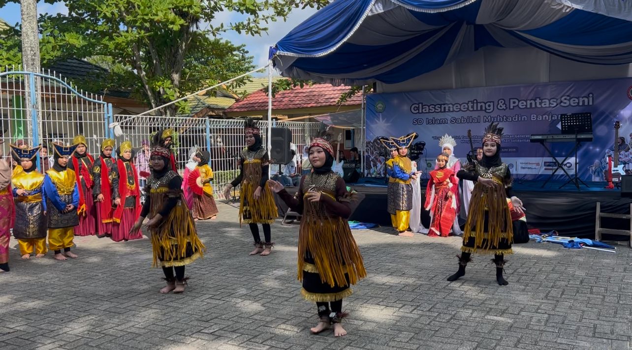 Gelar Classmeeting dan Pentas Seni, SDI Sabilal Muhtadin Kembangkan Bakat dan Percaya Diri Siswa