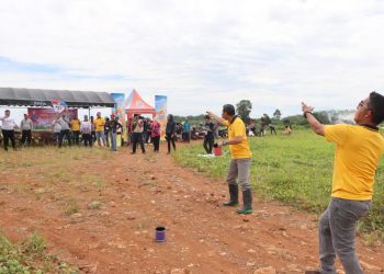Pererat Persaudaraan, Polres HST Gelar Lomba Layang-Layang Aduan Antar Daerah