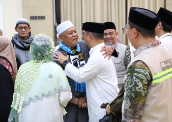 Jemaah Haji Kloter 8 Disambut Hangat, Pemkot Dorong Peran Positif di Masyarakat