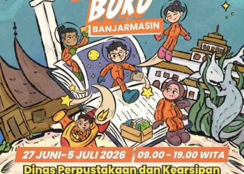 Dispersip Kalsel Siapkan Semesta Buku 2026, Ramaikan Literasi Selama Sembilan Hari