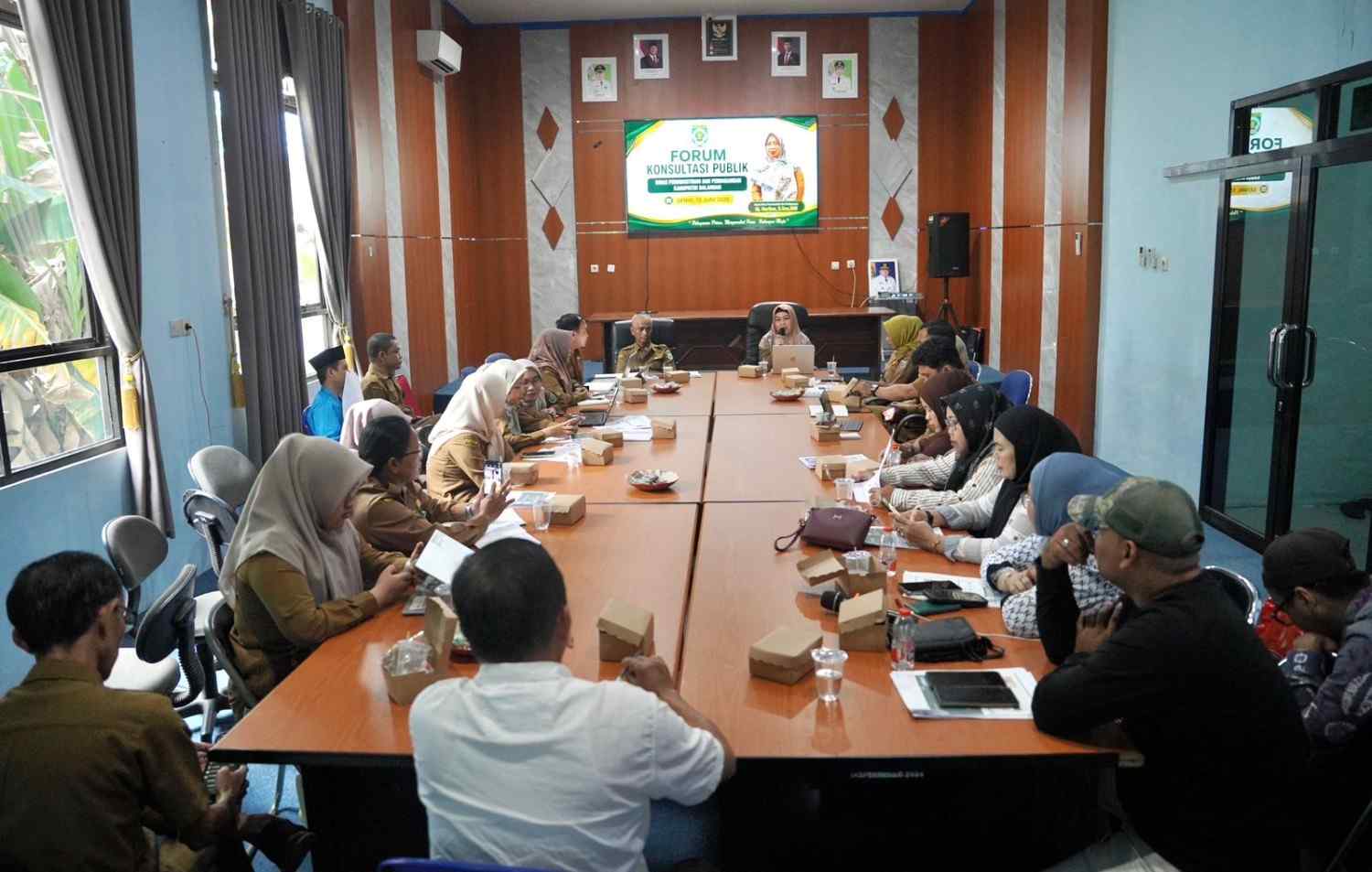 Disperindag Balangan Gelar Forum Konsultasi Publik, Perkuat Pelayanan dan Dukung UMKM
