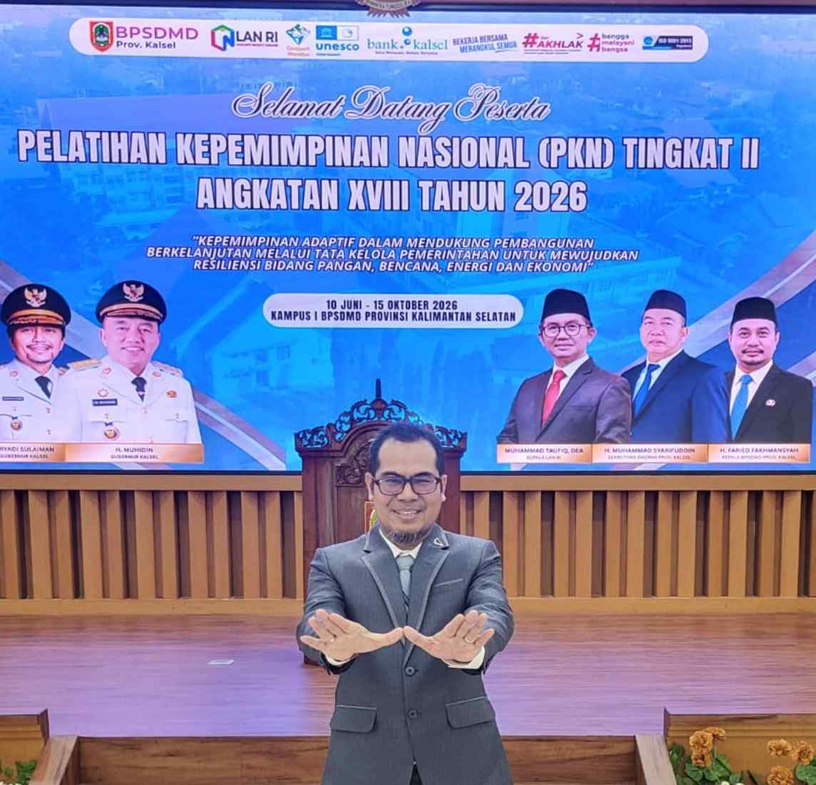 Kepala BPBD Balangan Ikuti PKN Tingkat II, Perkuat Kapasitas Kepemimpinan dan Penanggulangan Bencana