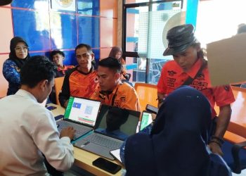 Disdukcapil Balangan dan BPBD Jalin Kerja Sama Pemanfaatan Data Kependudukan untuk Penanganan Bencana