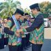 Wabup Balangan Lepas 63 Kafilah MTQ Kalsel, Siapkan Hadiah Umrah bagi Peraih Juara
