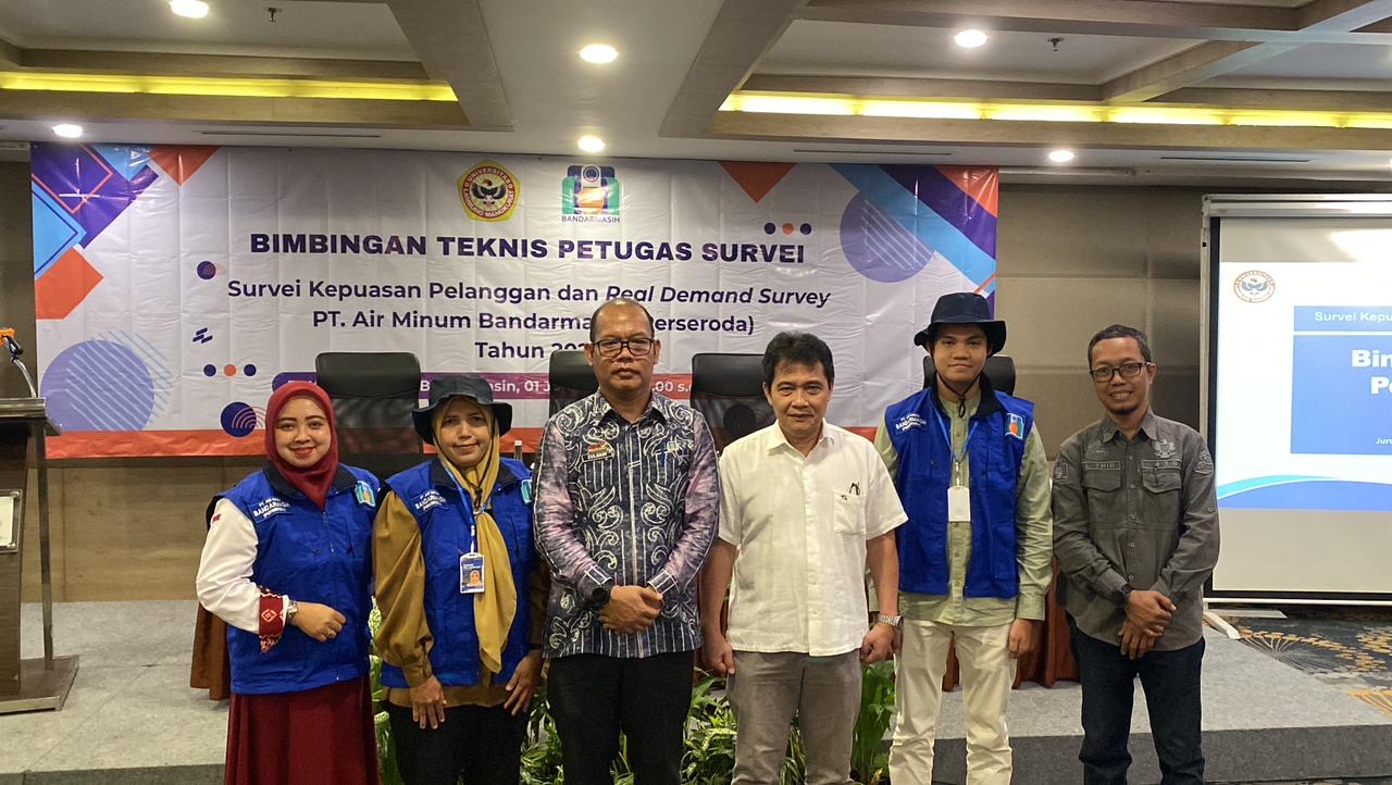 PAM Bandarmasih Gandeng ULM: Survei Kepuasan Pelanggan dan Kebutuhan Air Masyarakat
