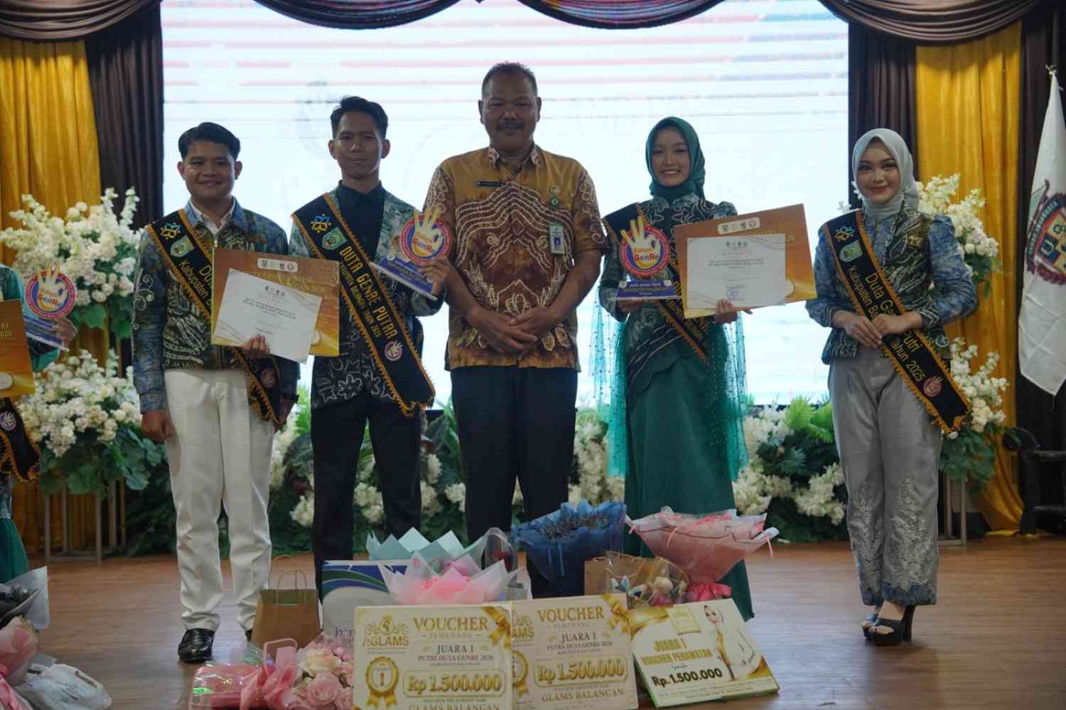 Wabup Balangan: Duta Genre Harus Jadi Penggerak Generasi Muda yang Berprestasi dan Berkarakter