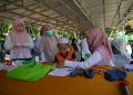 Dinkes Balangan Gelar Aksi Bergizi di MTsN 5 Halong, Cegah Anemia dan Stunting Sejak Dini