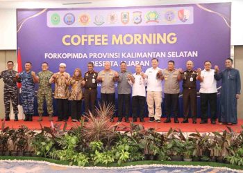 Forkopimda Kalsel Perkuat Soliditas Lewat Coffee Morning, Komitmen Jaga Stabilitas dan Dukung Pembangunan