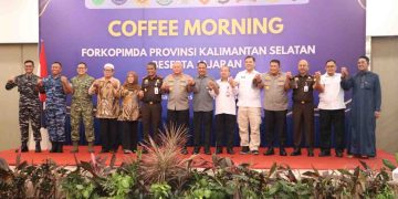 Forkopimda Kalsel Perkuat Soliditas Lewat Coffee Morning, Komitmen Jaga Stabilitas dan Dukung Pembangunan
