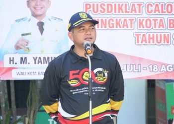 Pusdiklat Dimulai, 34 Calon Paskibraka Banjarmasin Siapkan Diri Emban Tugas 17 Agustus