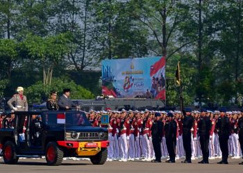 Pimpin Upacara Hari Bhayangkara ke-80, Presiden Prabowo: Polri Harus Selalu Hadir Melindungi dan Mengabdi kepada Rakyat